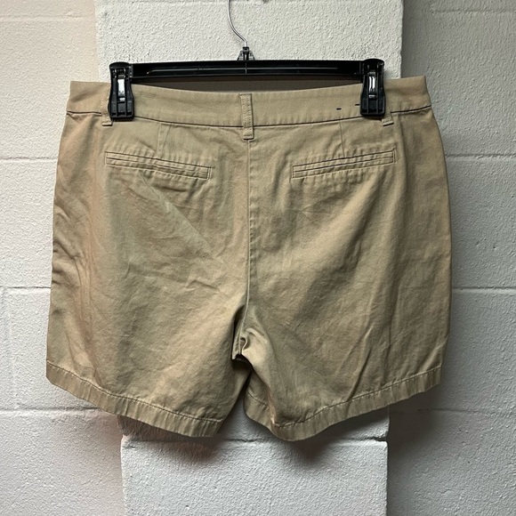 J. Crew Tan Bermuda Shorts Classic Cotton Blend - Picture 2 of 4